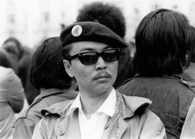 Richard Aoki, who died at the age of 70, was a field marshal in the Black Panther Party, and along with Panther leaders Huey Newton and Bobby Seale, wrote the Panthers’ famous 10-point platform. He was a founding member of the Asian American Political Alliance