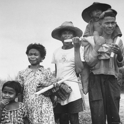 Native Japanese Negrito Family, pre-WWII, courtesy of Life Magazine