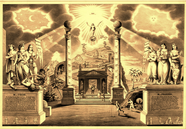 Cover image from Warlock Asylum's new book, The Genealogy of God, a text every atheist, religious adherent, and spiritual practitioner should have.