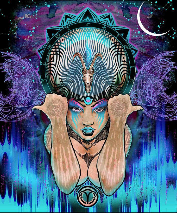 FIND YOUR TRUE WILL (Thelema Girl By Cyphion) Source: http://cyphlon.deviantart.com/art/Thelema-Girl-431654565